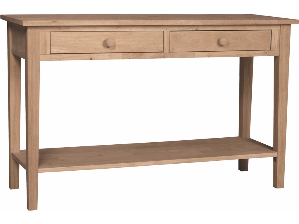 Spencer Long Sofa Table - Modern Console Table for Living Room, Entryway & Hallway - Sturdy & Stylish Sofa Table for Home Decor - Perfect Behind Couch, Under TV & Narrow Spaces