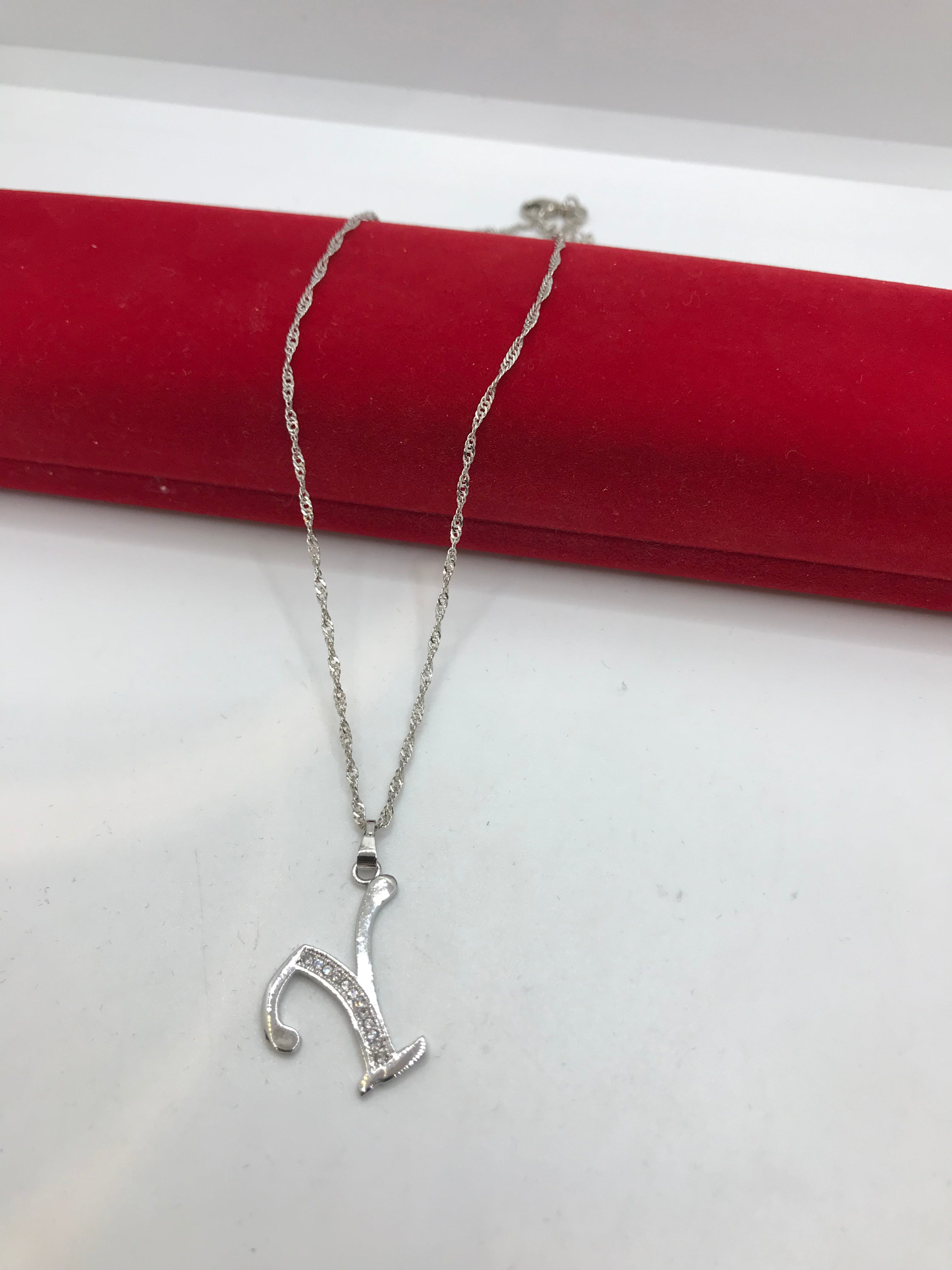 Personalized Initial Letter Necklace - Custom Name Pendant Jewelry for Women & Girls - Perfect for Birthdays, Anniversaries & Gifts