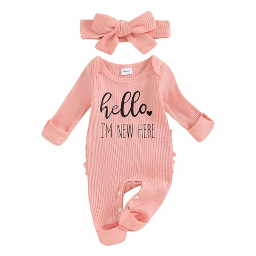 Hello Im New Here Newborn Outfit