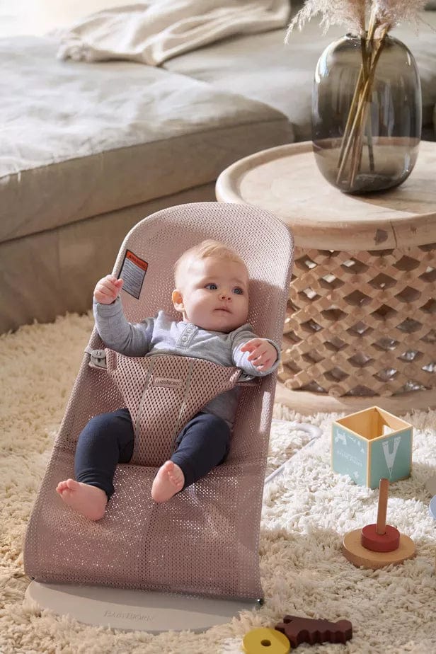 BabyBjorn Bouncer Bliss Mesh - Premium Baby Bouncer with Breathable Mesh Fabric for Newborns to Toddlers | Perfect for Nursery, Playtime & Soothing Baby to Sleep