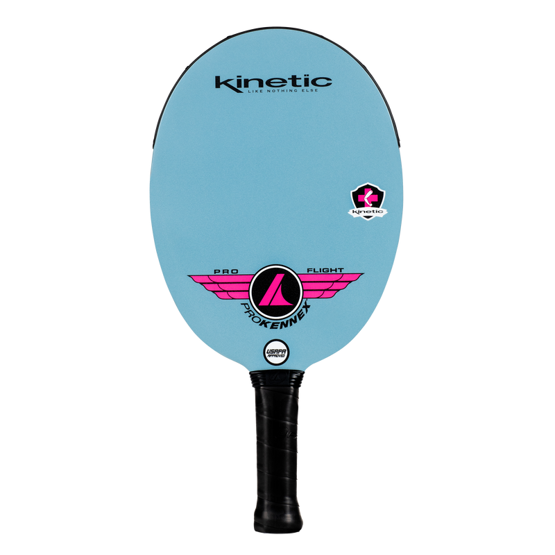 ProKennex Kinetic Ovation Flight Pickleball Paddle - Lightweight Carbon Fiber Racket for Control & Power | Perfect for Outdoor & Indoor Court Play, Tournaments & Recreational Games