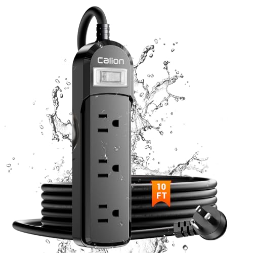 3 Outlets (10FT) Black