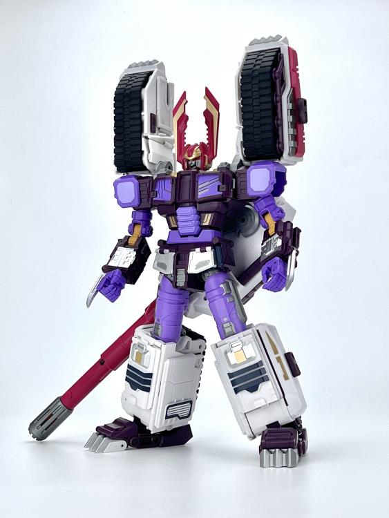 Fans Hobby Master Builder MB-17A Galva Tyranno Collectible Action Figure - Highly Articulated Dinosaur Robot Toy for Display & Play - Perfect for Collectors & Kids