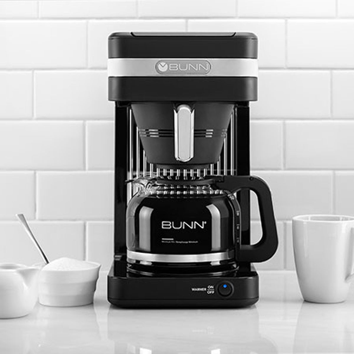 BUNN CSB2 B Speed Brew 10 Cup Coffee Maker, Elite Black #52700.0302 - Fast Brewing for Home, Office, and Restaurants
