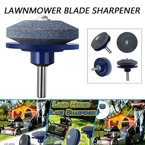 1PC Universal Lawn Mower Blade Sharpener - Fast Rotary Drill Grinding Tool for Lawnmower Blades & Car Accessories | Perfect for DIY Lawn Care & Garden Maintenance