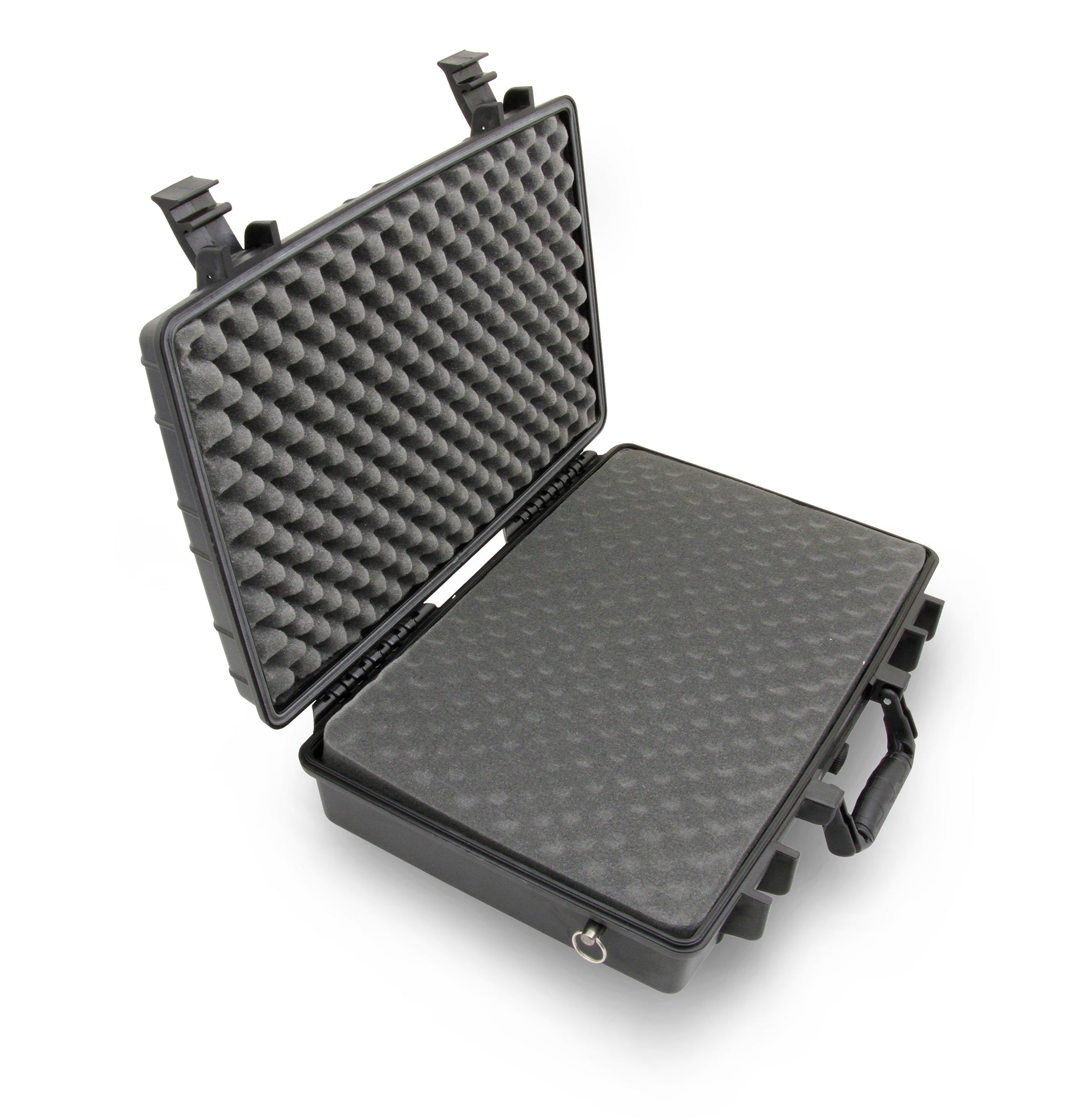 CASEMATIX 19 Waterproof Hard Travel Case with Customizable Foam - Fits Accessories up to 17 x 10.5 x 3 Inches - Perfect for Camera Gear, Tools & Electronics Protection During Travel & Outdoor Adventures