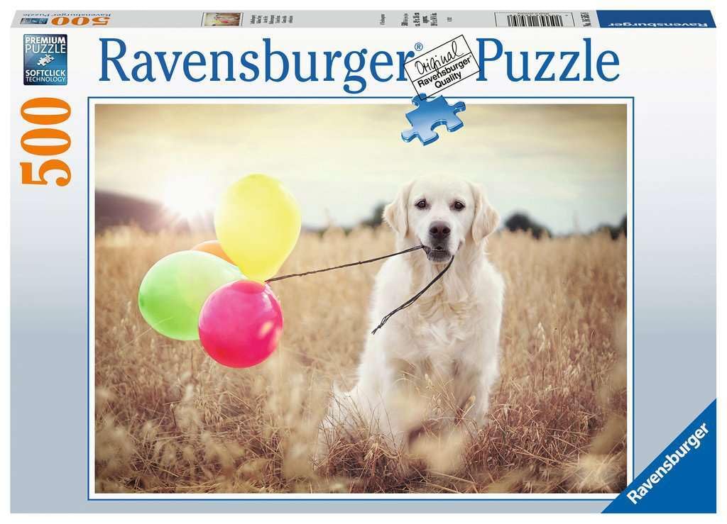 Ravensburger 500-Piece Adult Puzzle - Festive Day Puzzle (16585) | Perfect for Family Game Nights & Relaxation