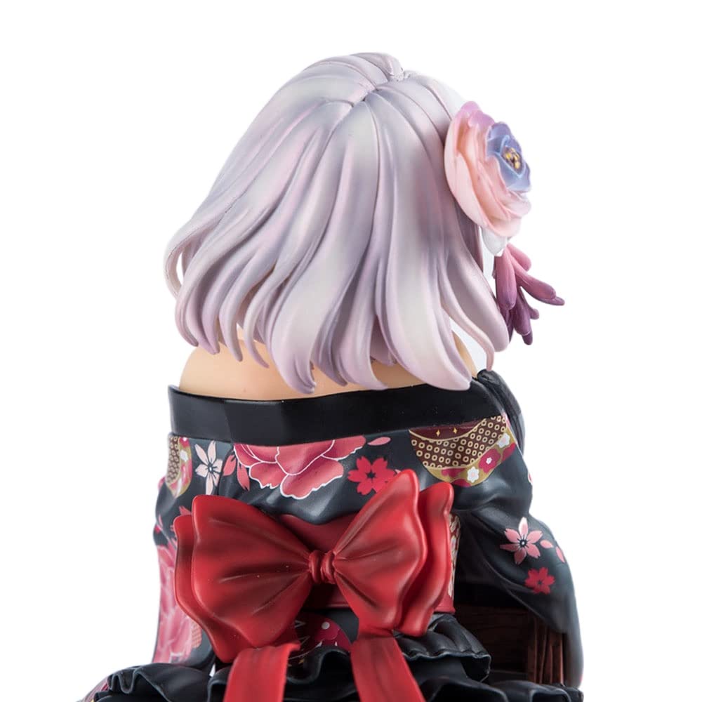 YANGENG Kano Hukawa 1/6 Scale Anime Figure - Sitting Pose PVC Statue for Otaku Collectors, Desktop Decoration | Perfect for Anime Fans, Office Display & Home Decor
