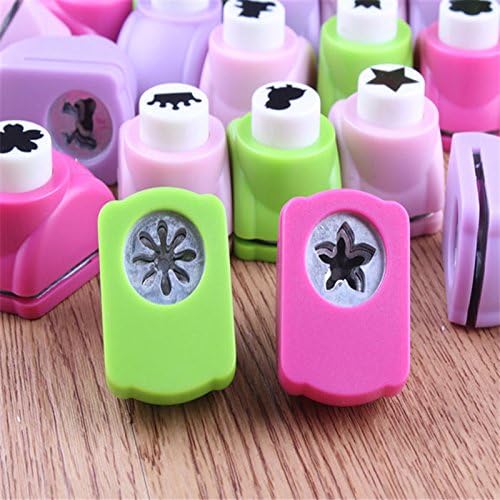 20-Piece Mini Scrapbook Punch Set - Floral Shape Hole Punchers for DIY Card Making, Scrapbooking & Paper Crafts (Perfect for Wedding Invitations, Greeting Cards, Journaling)