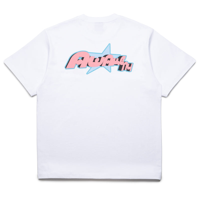Awake NY Star Graphic T-Shirt for Men & Women - White Cotton Short Sleeve Tee - Streetwear Fashion & Casual Everyday Wear