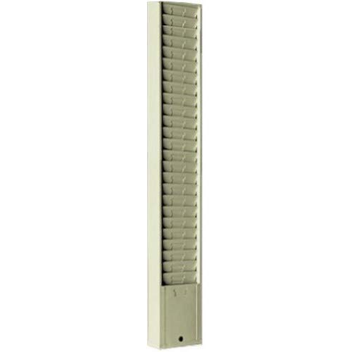 Metal Wall Mounted Time Card Holder Rack - Model 159 - Holds 25 Tall 9