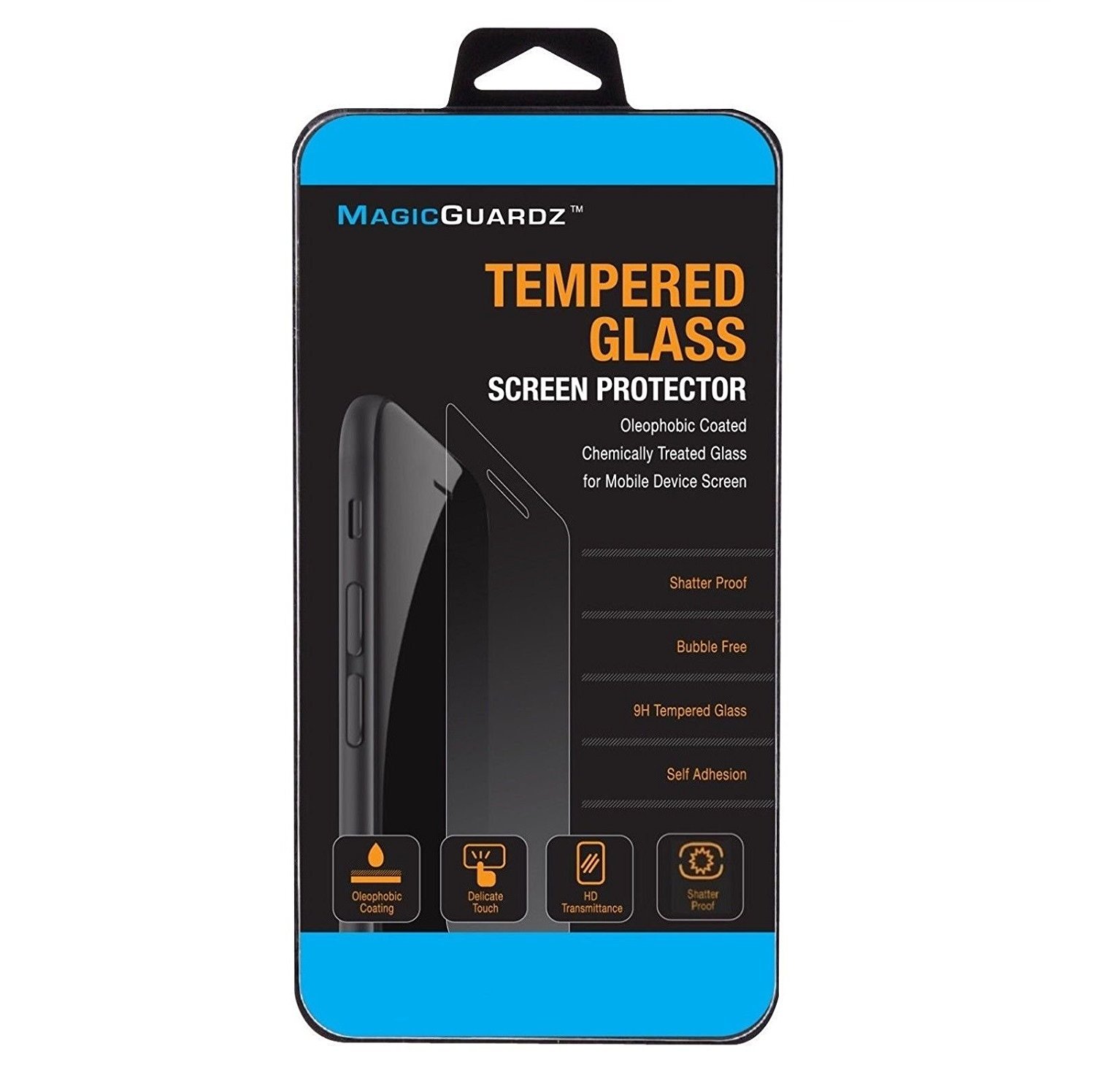 Premium Tempered Glass Screen Protector for Google Pixel 2 - Clear, Retail Box - Perfect for Everyday Protection
