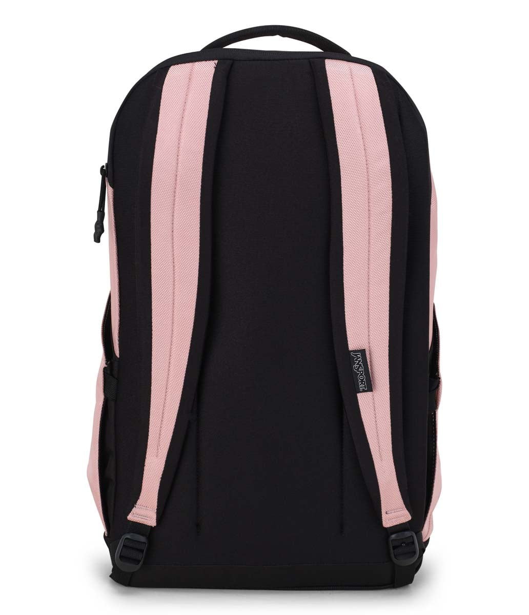 JanSport Station Backpack - Stylish Misty Rose Laptop Bag for School, College & Travel | Durable & Lightweight Daypack for Students & Professionals