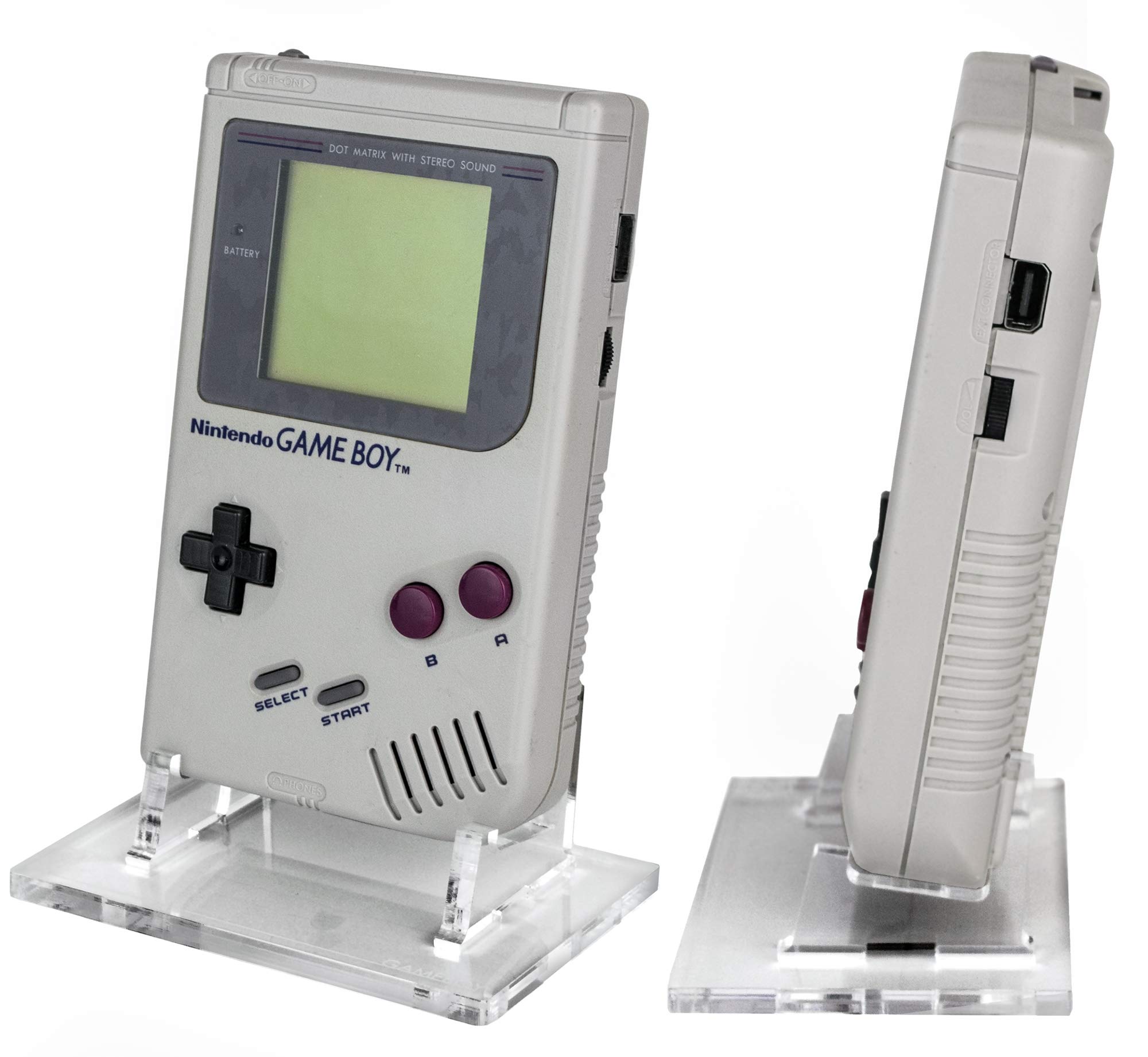 Rose Colored Gaming Stand for Game Boy DMG - Premium Display Stand for Nintendo Game Boy Classic - Perfect for Collectors, Retro Gaming Setup & Home Decor