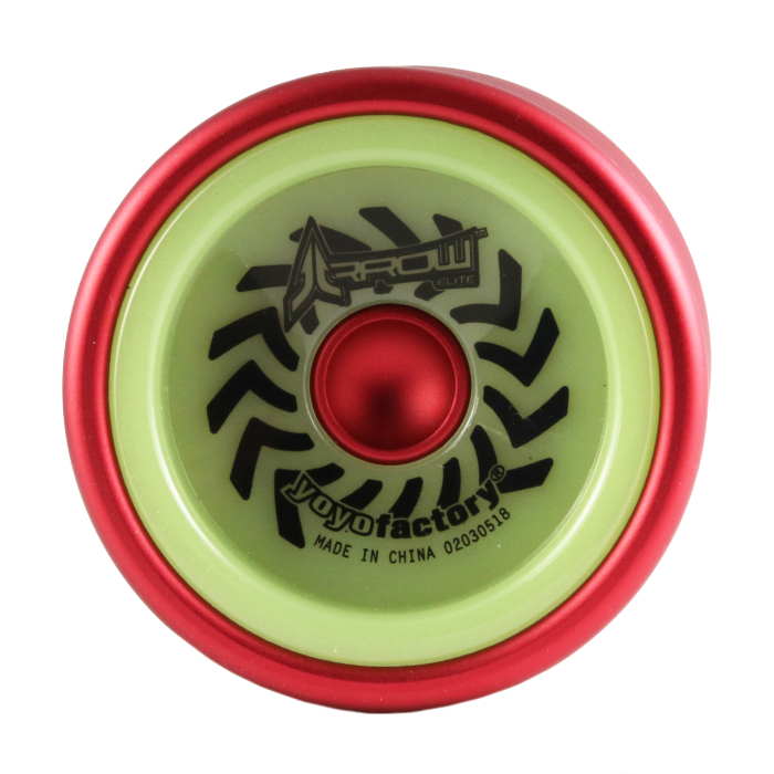 YoYoFactory Arrow Metal Yo-Yo - Professional Unresponsive Yo-Yo for Advanced Players - Perfect for Tricks, Competitions & Performance