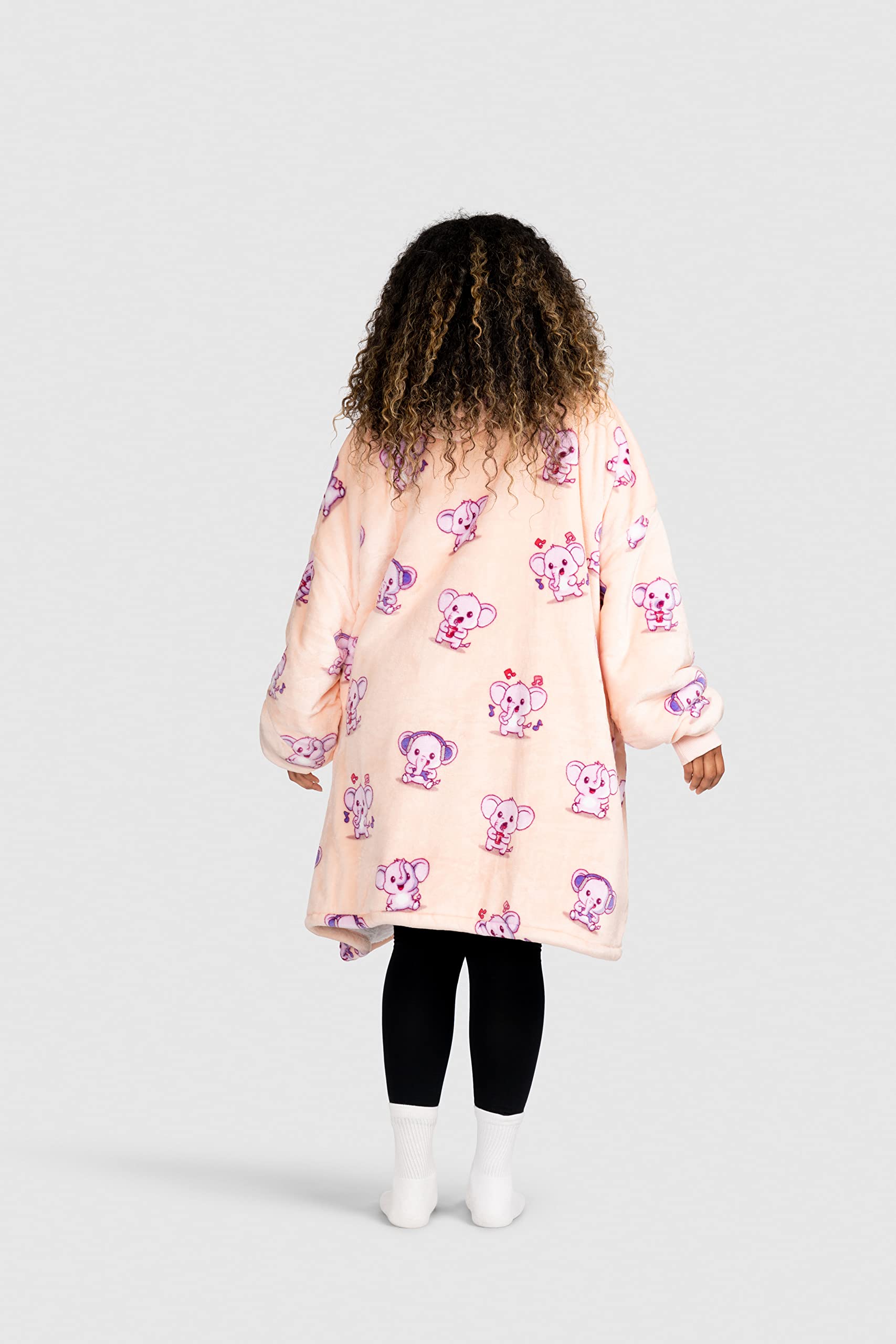 Premium Wearable Blanket Hoodie for Adults - Soft & Cozy Sherpa Oversized Hoodie Blanket for Women & Men | Perfect for Lounging, Netflix Nights & Cold Weather Comfort