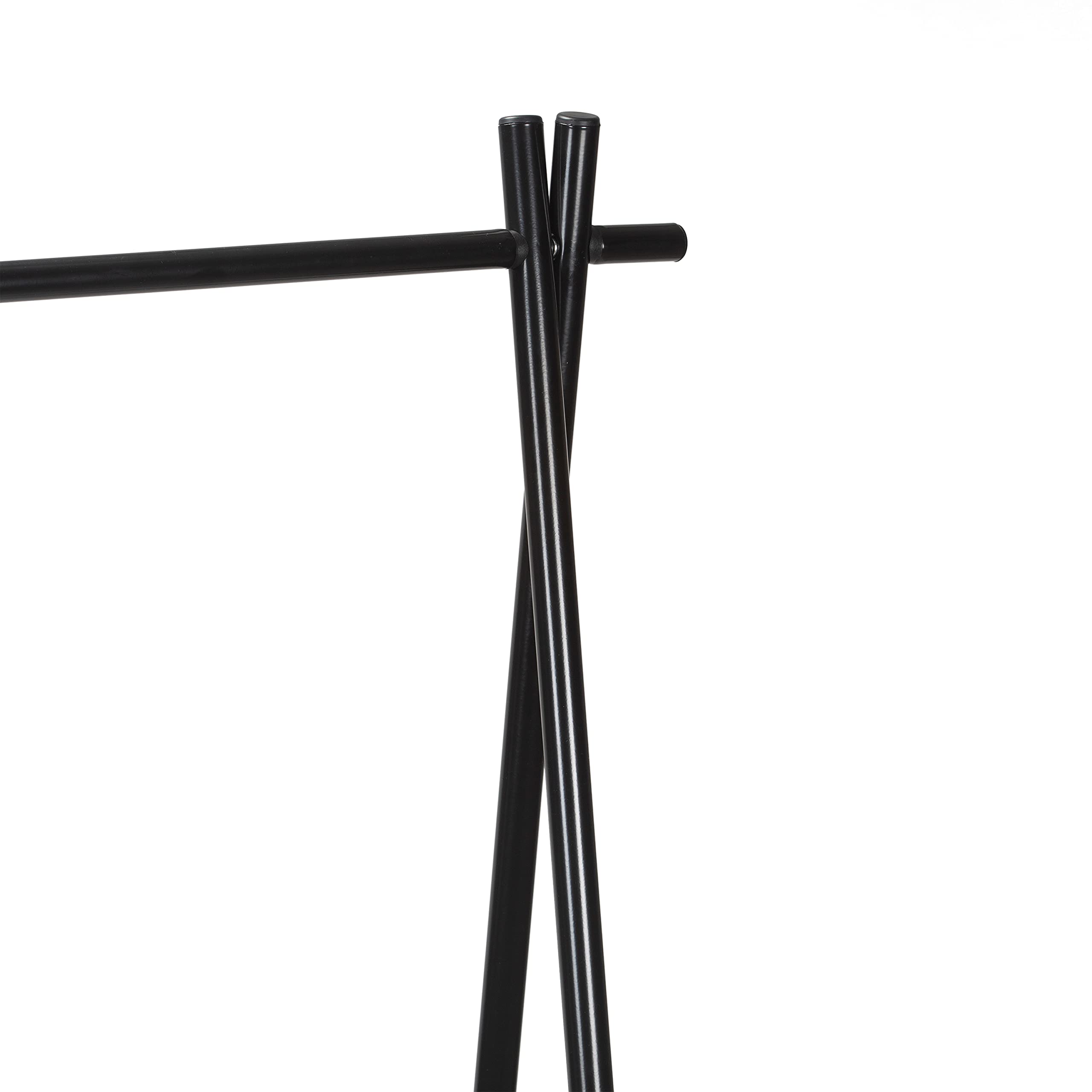 Space Saving Freestanding Garment Rack with Shelf - 35.63