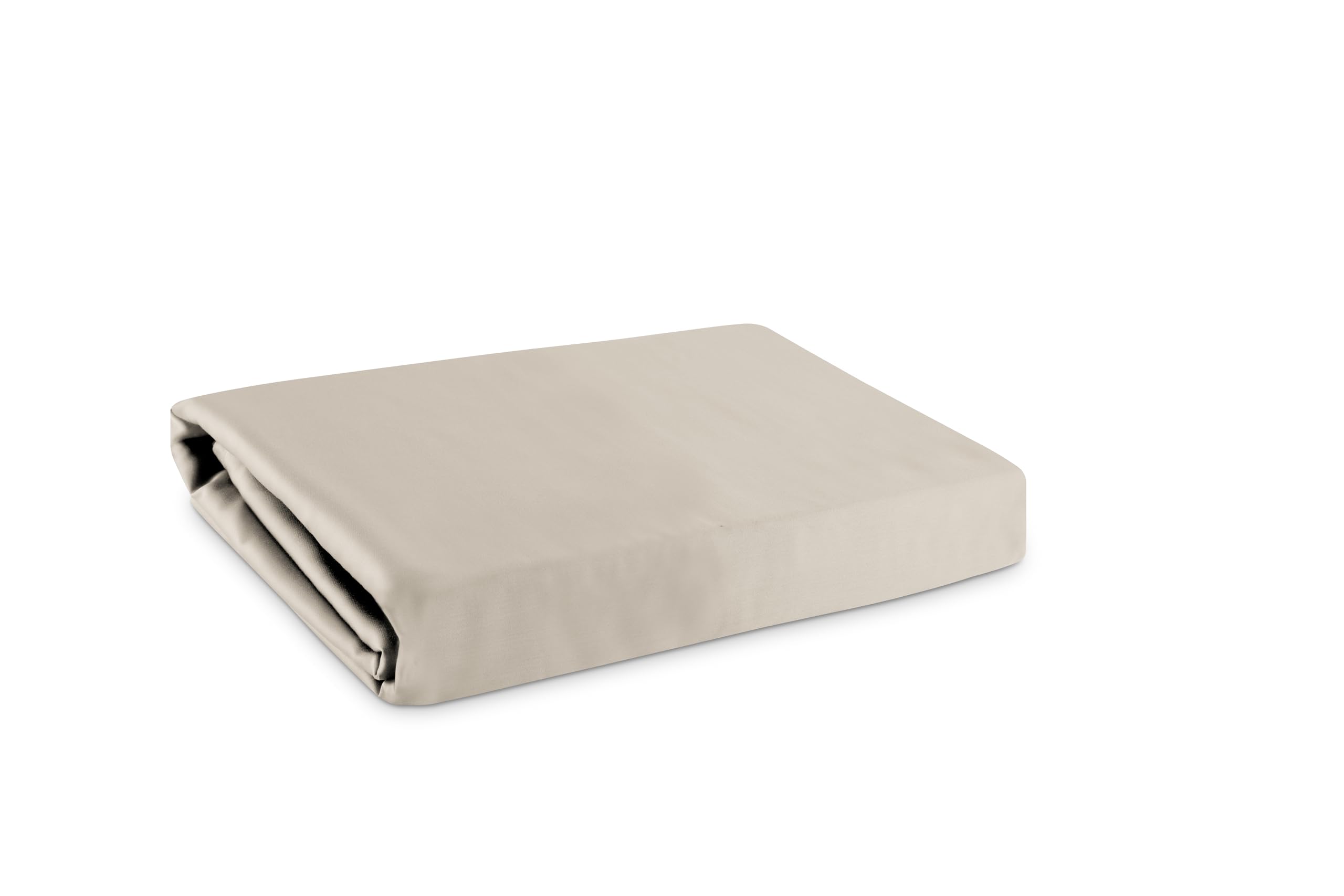 King Size 100% Organic Viscose Bamboo Flat Sheet - Cooling Bed Sheets for Hot Sleepers, Extra Wide & Breathable - Perfect for Summer Nights & Hot Sleepers (Iced Latte)