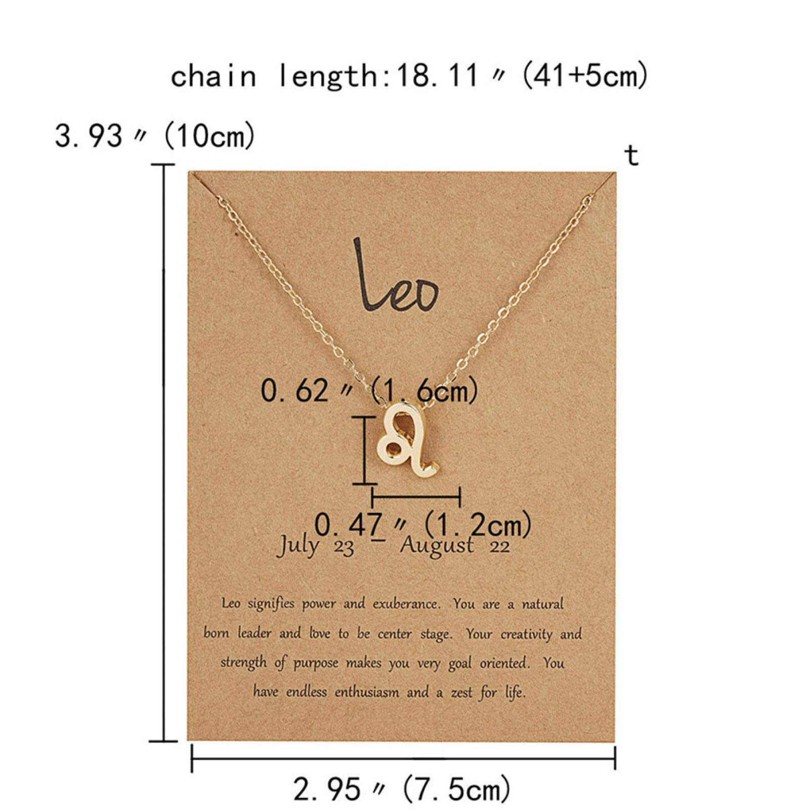 Gold Plated Zodiac Constellation Pendant Necklace for Women - Elegant Clavicle Chain Jewelry, Perfect Gift for Her - Ideal for Birthdays, Anniversaries & Everyday Wear