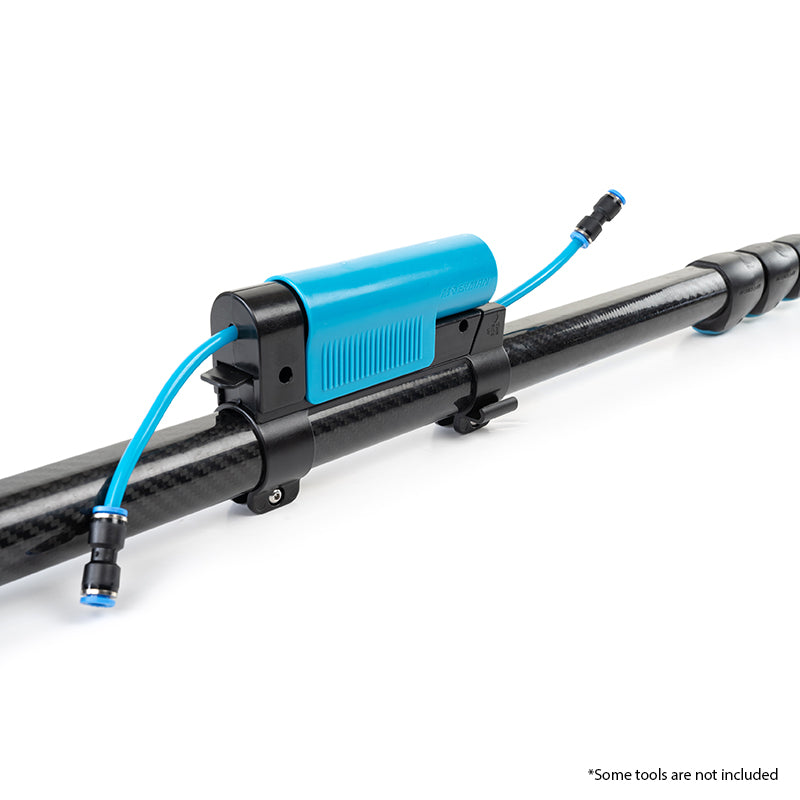 Moerman Spray Ray Complete Window Cleaning Kit with Squeegee & Scraper - Portable Carry Box for Home & Commercial Use - Perfect for Glass Doors, Windows & Mirrors