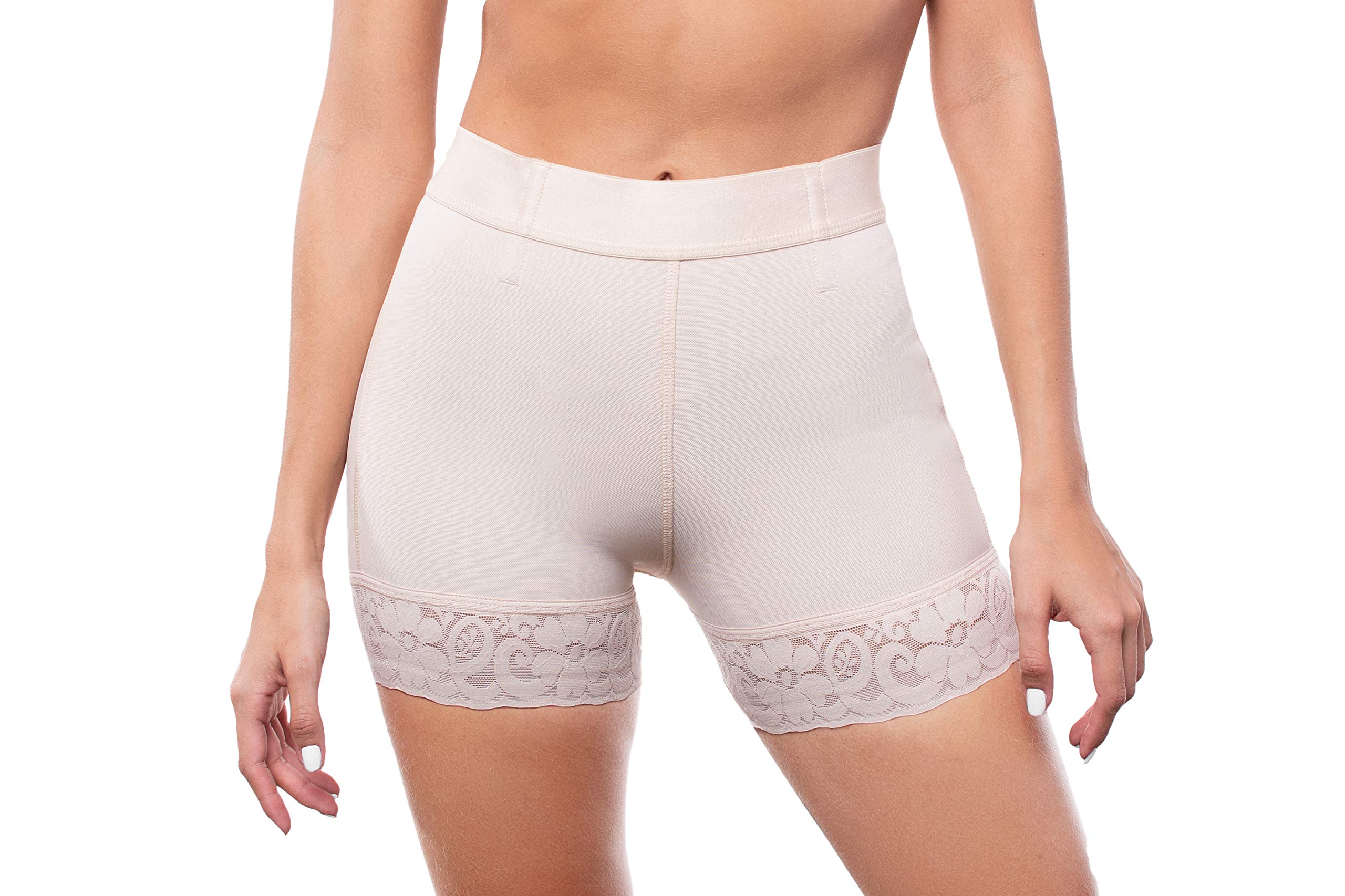 Fajas Milia Women's Colombian Boyshort Stage 2 Compression Garment - Postpartum & Post-Surgery Shapewear for Tummy Control & Body Shaping | Perfect for Recovery, Workouts & Everyday Wear