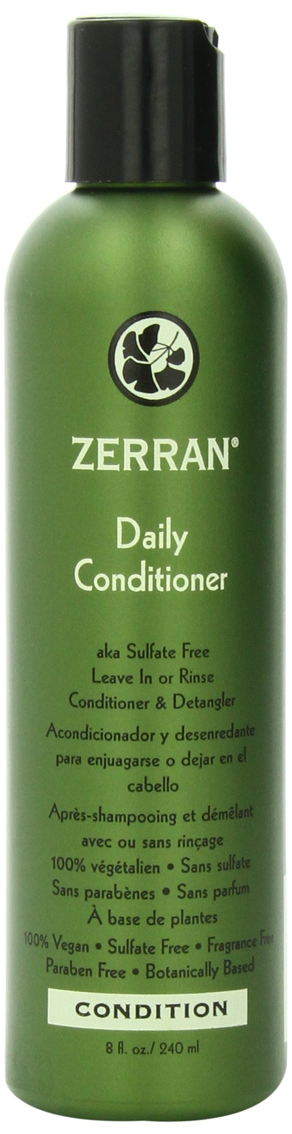 Zerran Daily Hydrating Conditioner for Soft & Smooth Hair - 8 oz | Sulfate-Free & Nourishing Formula for All Hair Types | Perfect for Daily Use at Home or Salon