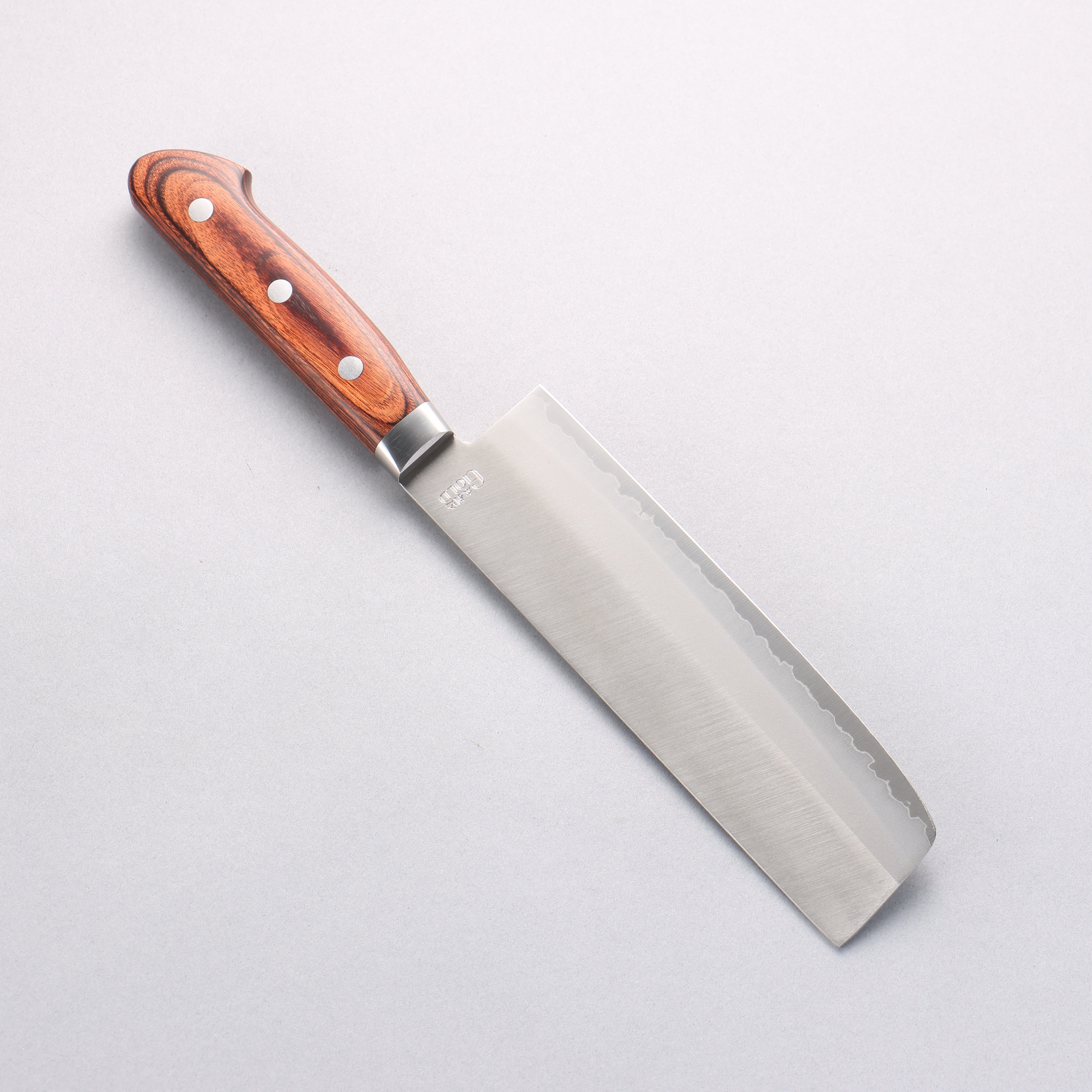 Seisuke VG1 Kasumitogi Nakiri Knife 165mm - Premium Japanese Kitchen Knife with Mahogany Handle - Perfect for Slicing Vegetables, Herbs & Sushi Preparation