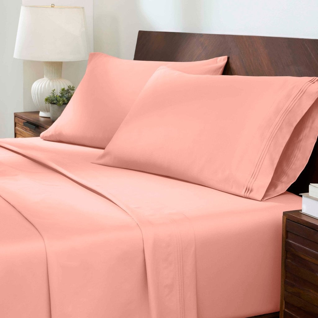 Premium 1000 Thread Count Egyptian Cotton Sheet Set - Eco-Friendly, Breathable & Hypoallergenic - Perfect for Luxury Bedding & Hot Sleepers