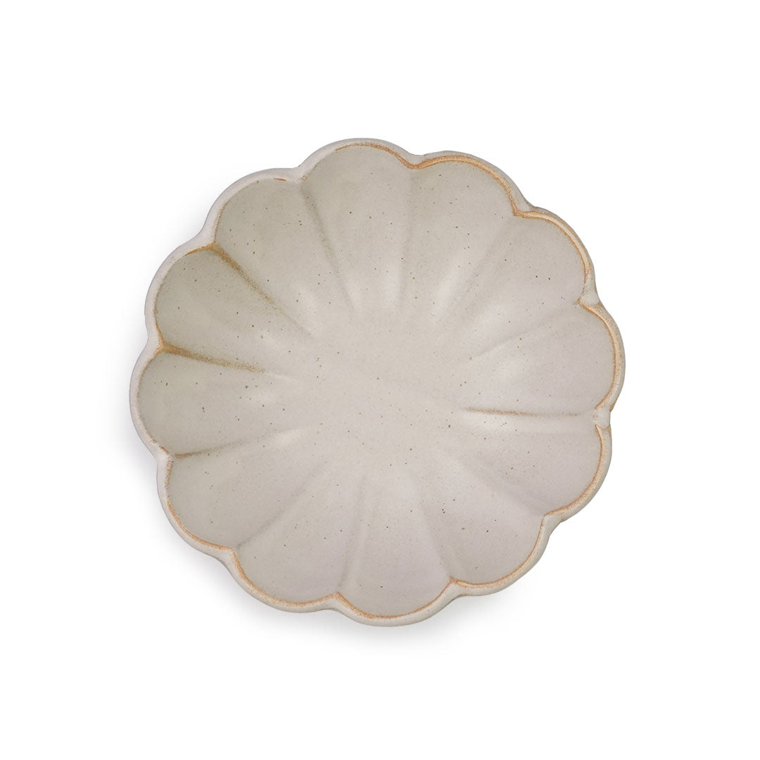 Kikka Daisy Kobiki Matte Ivory Kobachi Bowl - 10 oz Japanese Rice Bowl for Sushi, Soup & Noodles | 5.35