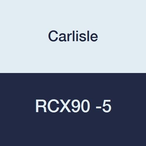 Carlisle RCX90-5 Rubber Gold Ribbon Cog-Band Belts - 5 Pack, 7/8