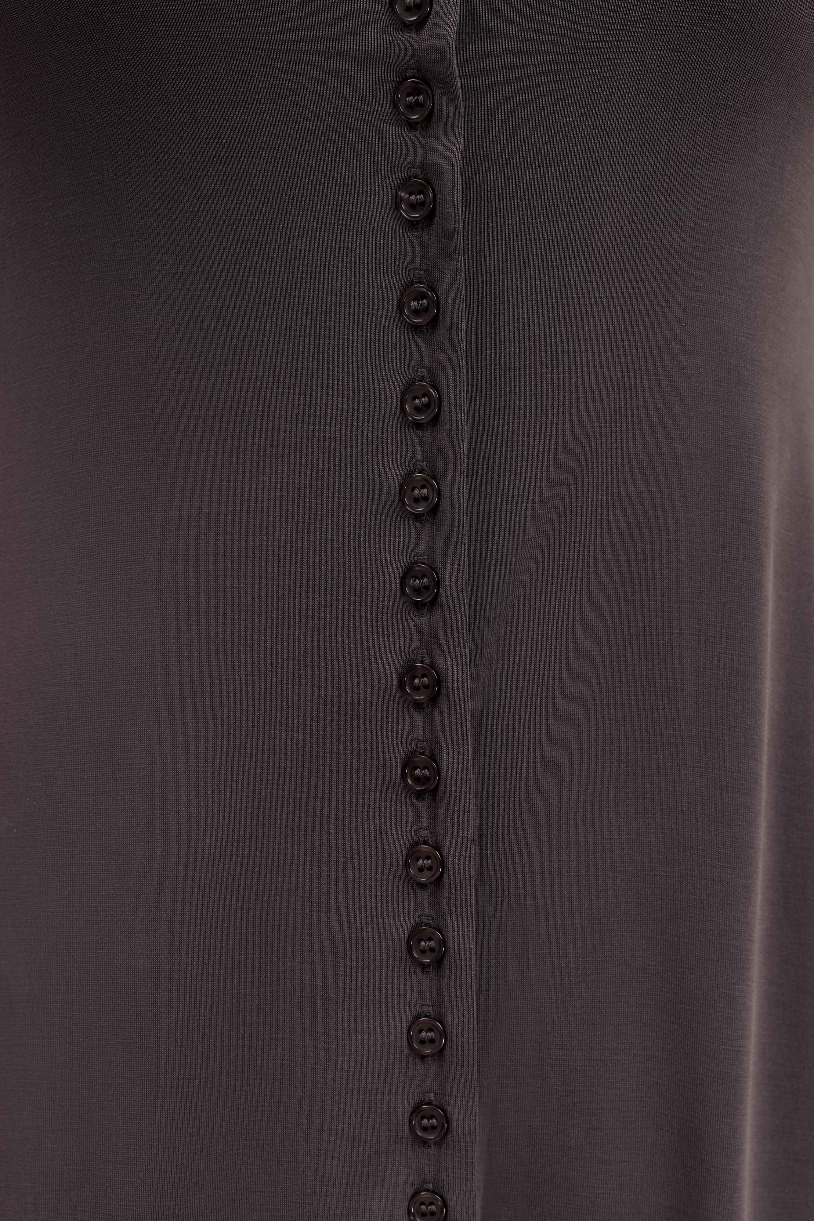 Anders Peached Jersey Midi Dress - Charcoal Gray Casual Summer Dress for Women | Perfect for Beach, Vacation & Date Nights