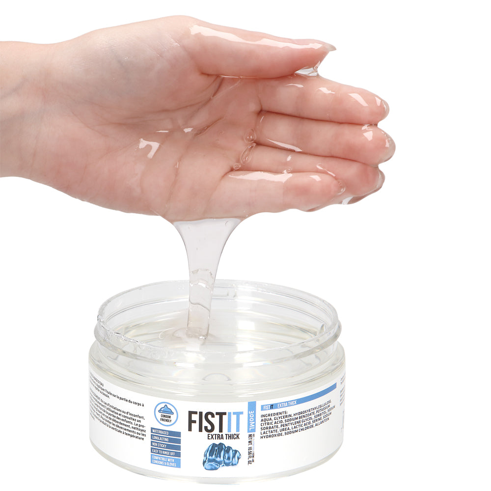 Fist It Extra Thick Water-Based Personal Lubricant - Long Lasting & Hypoallergenic - Perfect for Couples, Massage & Sensual Play