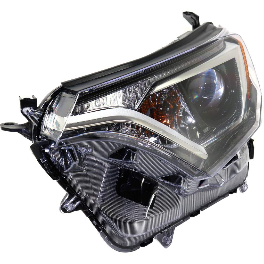 CarLights360: DOT Certified Toyota RAV4 Headlight Assembly (2016-2018) - Driver Side Replacement Part TO2502247 | Perfect for Night Driving & Foggy Conditions