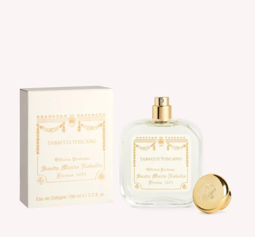Santa Maria Novella Tabacco Toscano Eau de Cologne for Men - 3.4 oz / 100ml Luxury Italian Perfume - Fresh Woody Tobacco Scent - Perfect for Date Night & Special Occasions