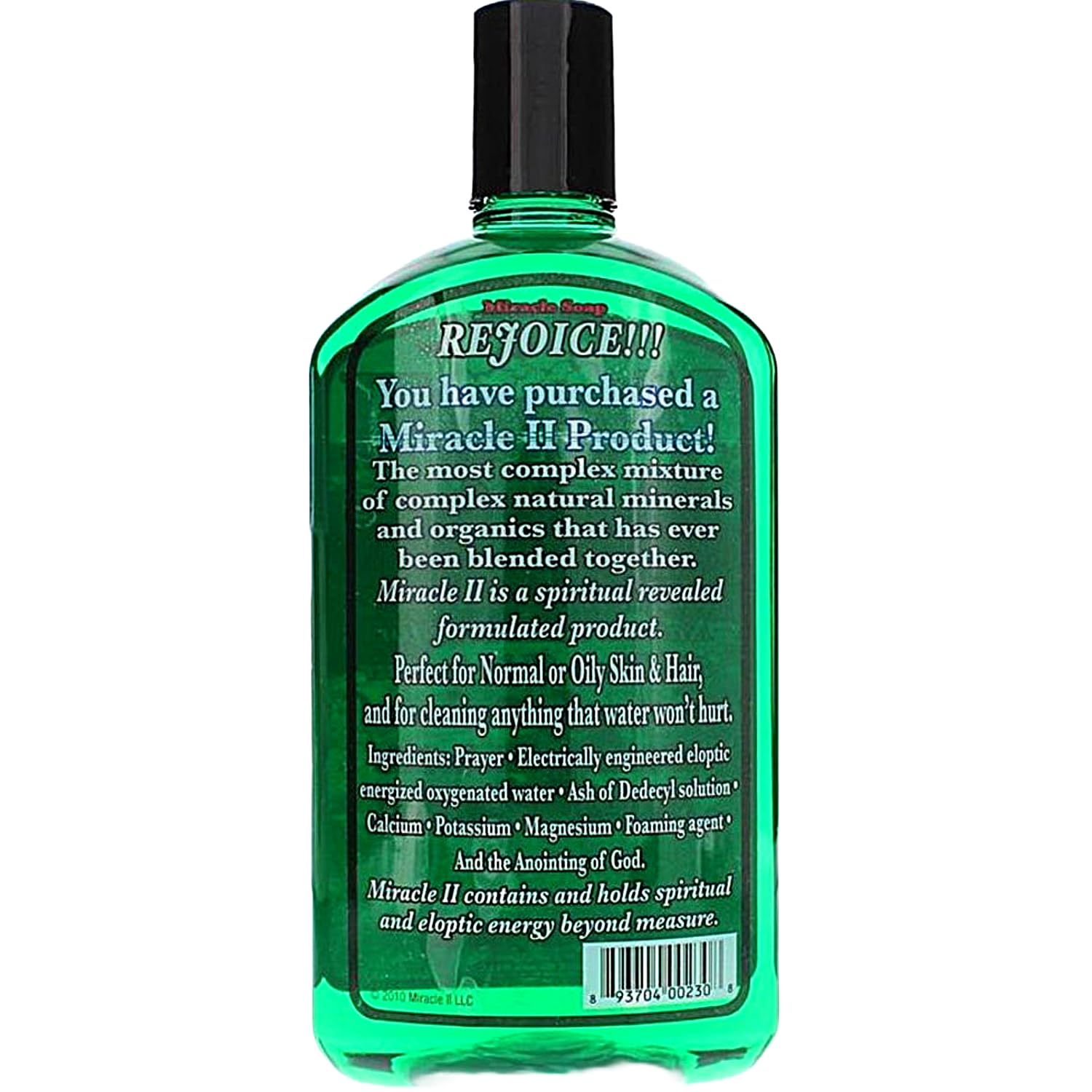 Miracle II Regular Soap - 22 oz Natural Cleansing Bar for Face, Body & Hands | Gentle pH-Balanced Formula for Daily Skincare & Hygiene