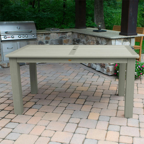 Premium Outdoor Rectangular Dining Table - Weather-Resistant Patio Furniture for Backyard, Garden & Poolside Dining - Perfect for BBQs, Parties & Family Gatherings