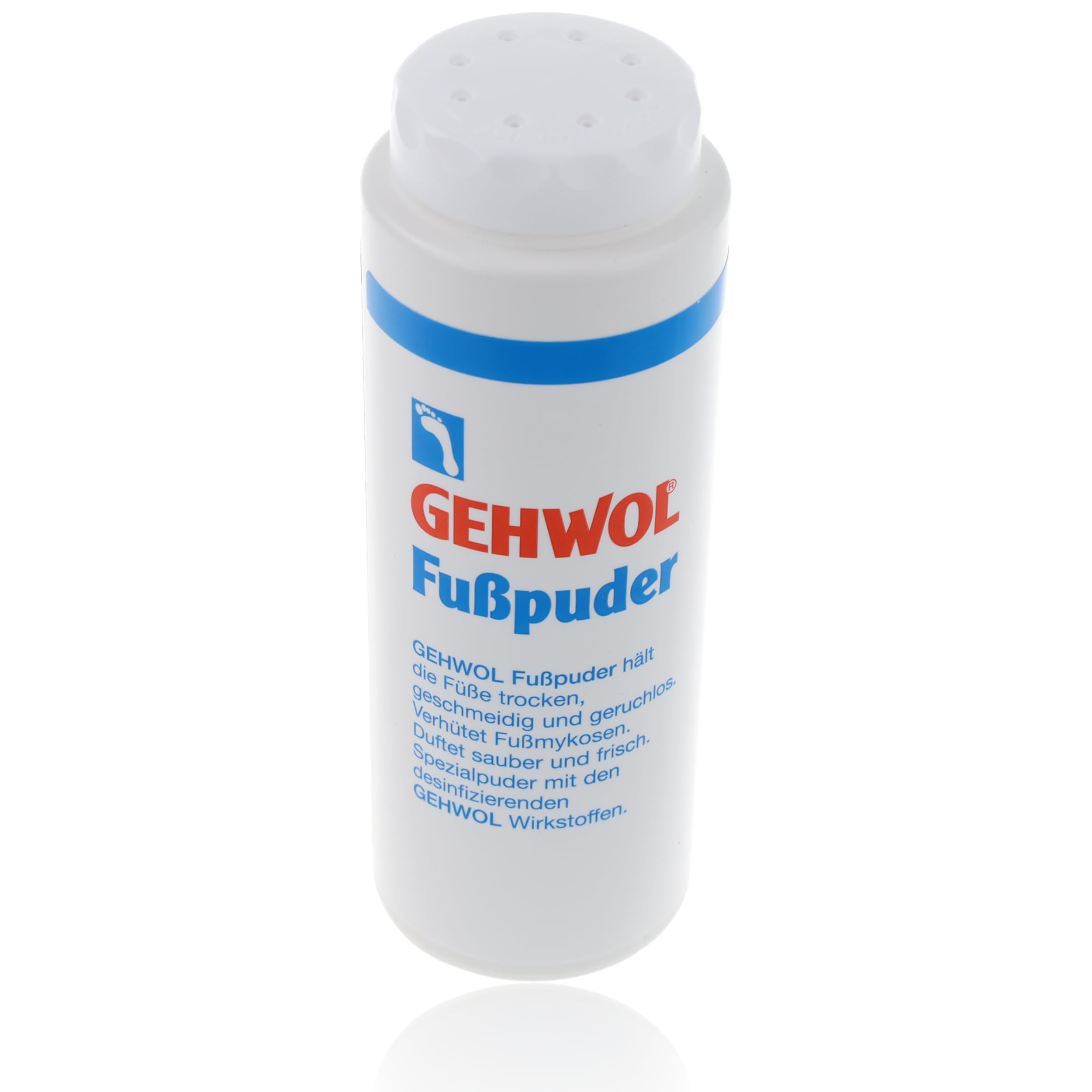 Gehwol Foot Powder for Sweaty Feet & Odor Control - 100g | Medicated Talc-Free Foot Care for Athletes & Daily Use - Ideal for Gym, Hiking & Work Boots