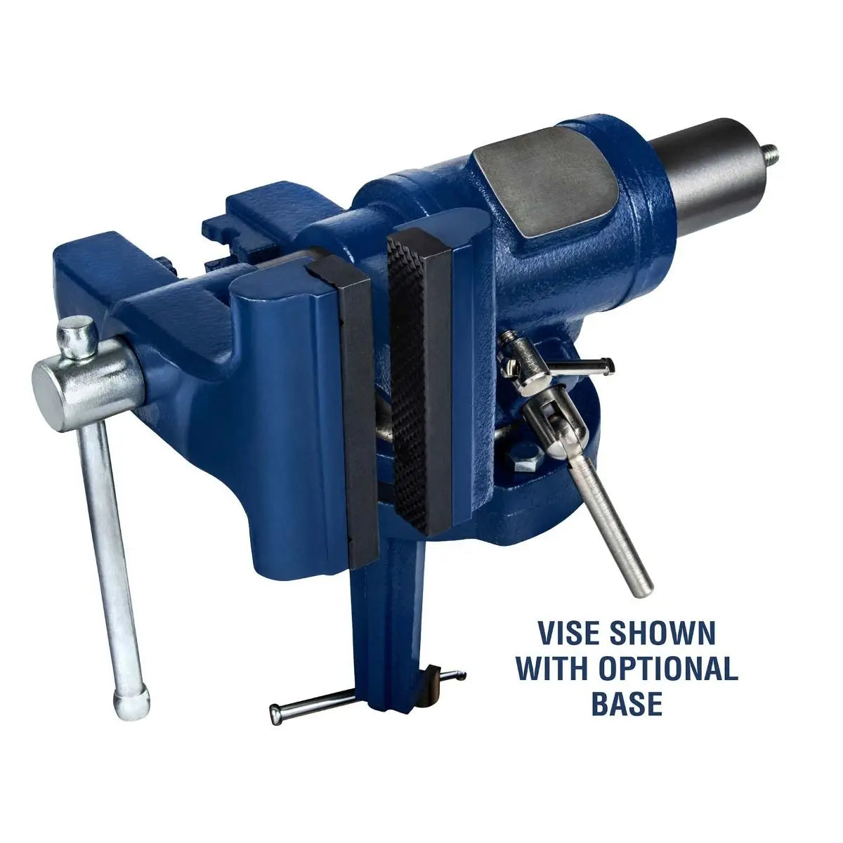 Multi-Jaw Multi-Positioning Ball Bench Vise (9629772) - Heavy-Duty 360° Rotating Vise for Woodworking, Metalworking & DIY Projects - Perfect for Workshop, Garage & Home Repair
