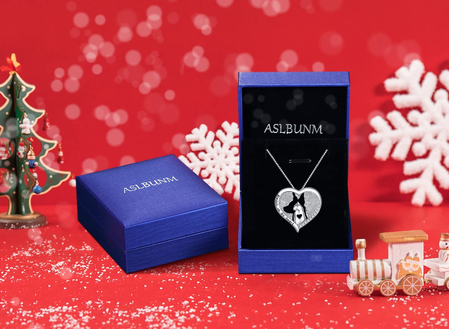 925 Sterling Silver Cute Cat & Dog Pendant Necklace - Dainty Animal Jewelry for Women & Girls - Perfect Birthday Gift for Pet Lovers - Great for Everyday Wear, Date Nights & Special Occasions