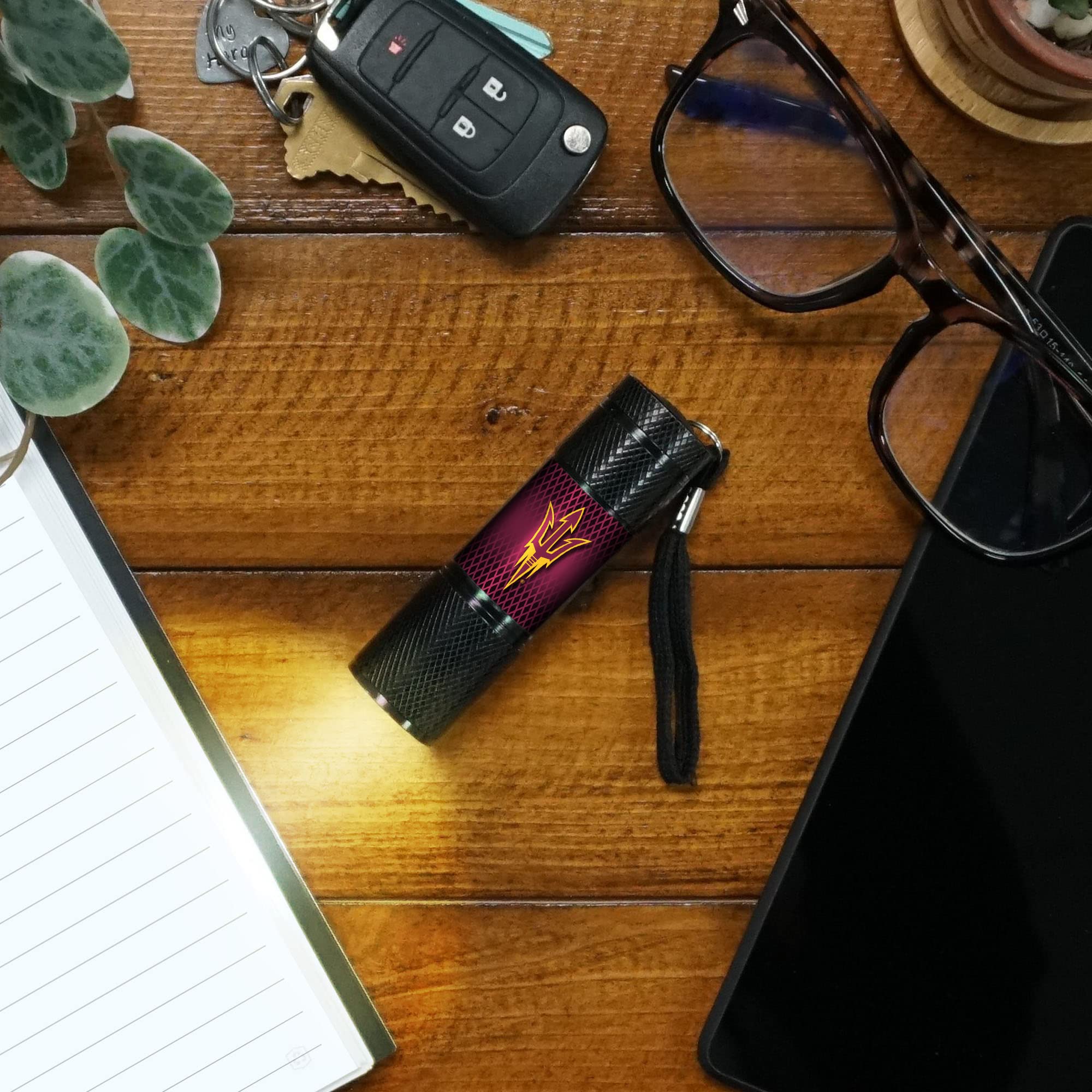 NCAA LED Flashlight - Bright, Durable, and Waterproof for Camping, Hiking, and Emergency Use