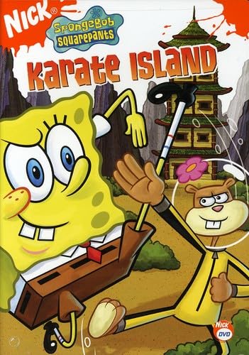 SpongeBob SquarePants: Karate Island DVD - Nickelodeon Kids Cartoon Series - Perfect for Birthday Gifts & Family Movie Nights