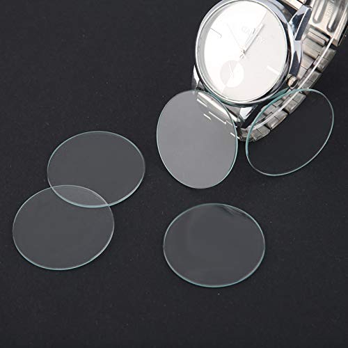 **Scratch-Resistant Flat Watch Glass Lens - 37mm/38mm/39mm Replacement for Watch Repair & DIY (Ideal for Watch Shops, Home Repairs, and Vintage Watch Restoration)**