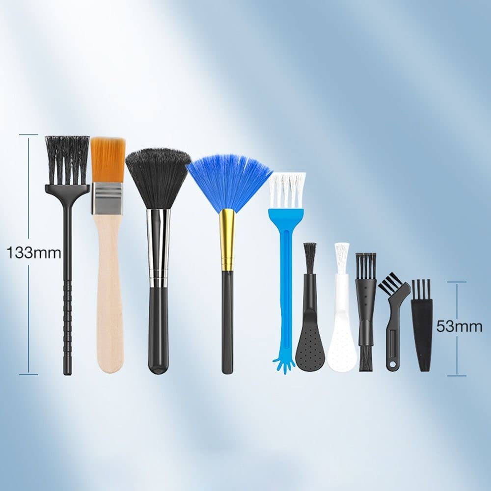 Gofidin 10pcs Keyboard Cleaning Brush Kit - Small Computer & Laptop Cleaning Tools for Dust Removal, Maintenance, and Deep Cleaning at Home or Office