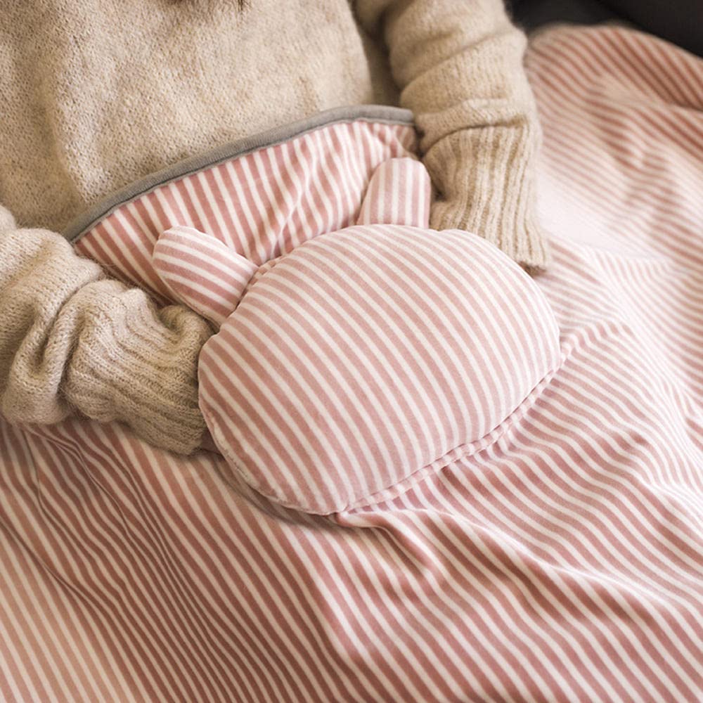 USB Electric Heating Blanket for Pets & Office - Soft Washable Warming Knee Pads & Shawl in Pink | Perfect for Winter Home, Work & Travel Use