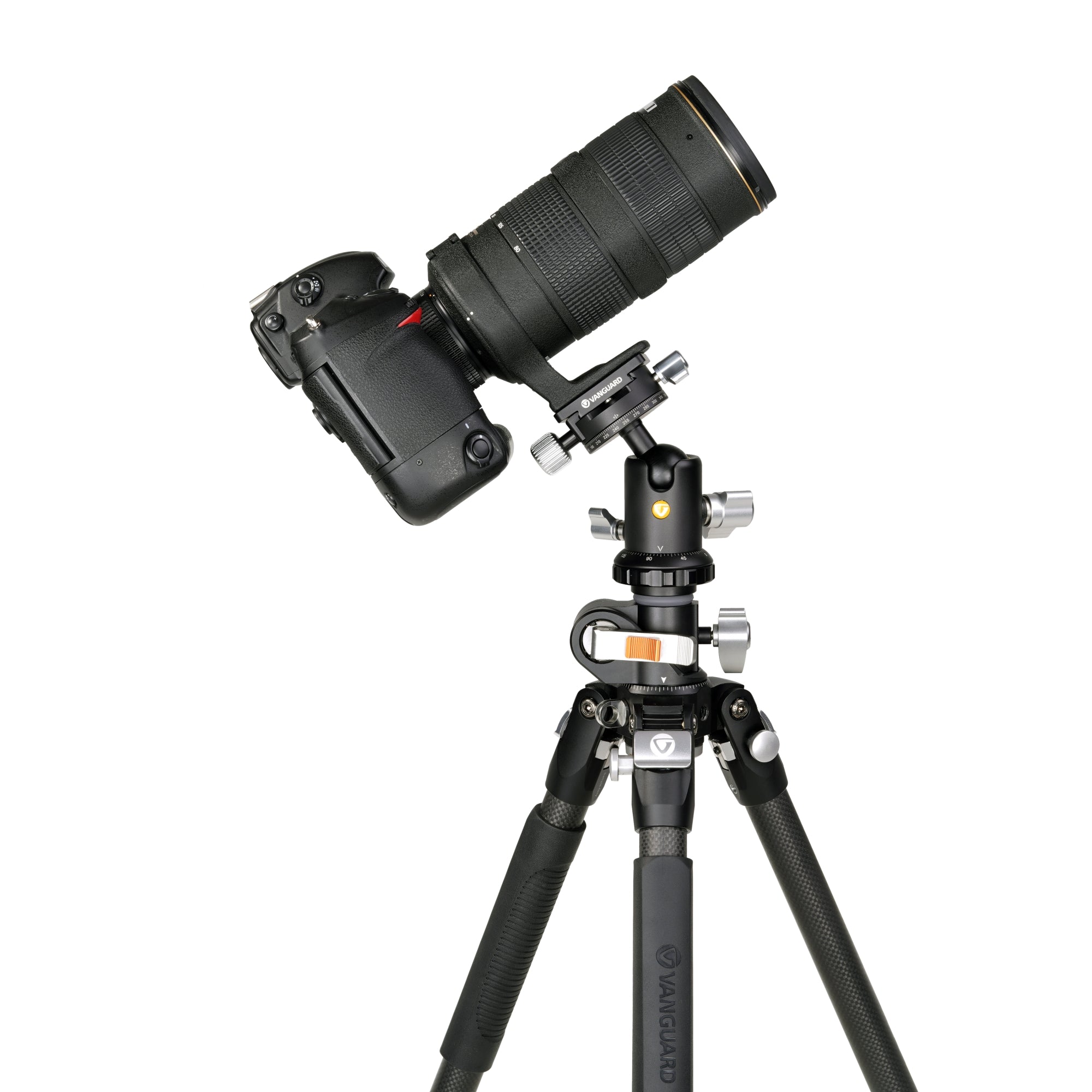 VEO 3+ 263CB 160S Carbon Fiber Tripod - Lightweight Professional Camera Tripod for DSLR, Mirrorless & Video - Perfect for Travel, Photography & Videography