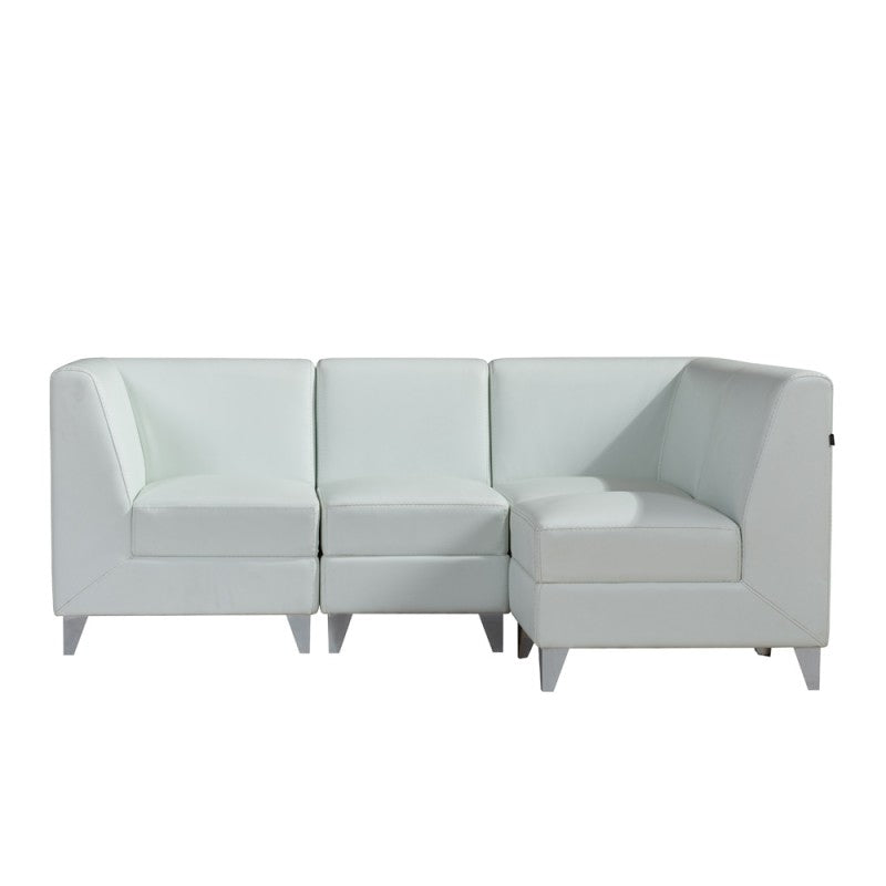 Magic Cube Waiting Bench - 2, 3 or 4 Seats Modern Lounge Seating for Office, Clinic, or Hotel Lobby