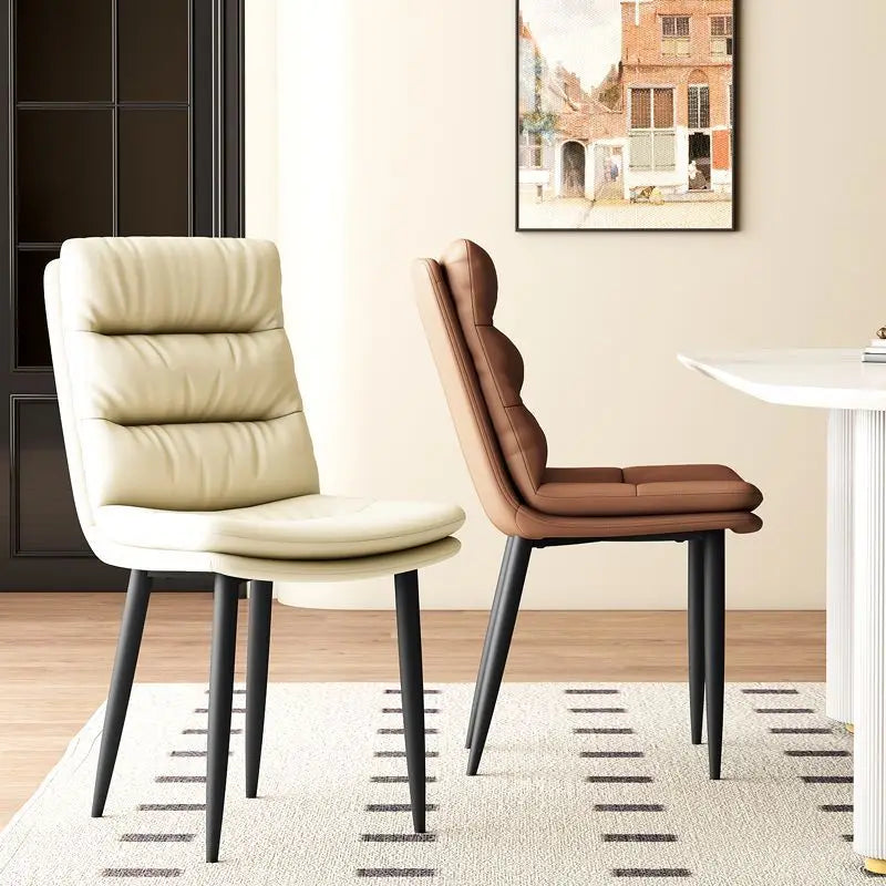 Stylish Comfort Designer Dining Chair - Modern Home Decor for Kitchen, Dining Room & Office | Ergonomic Support & Elegant Design