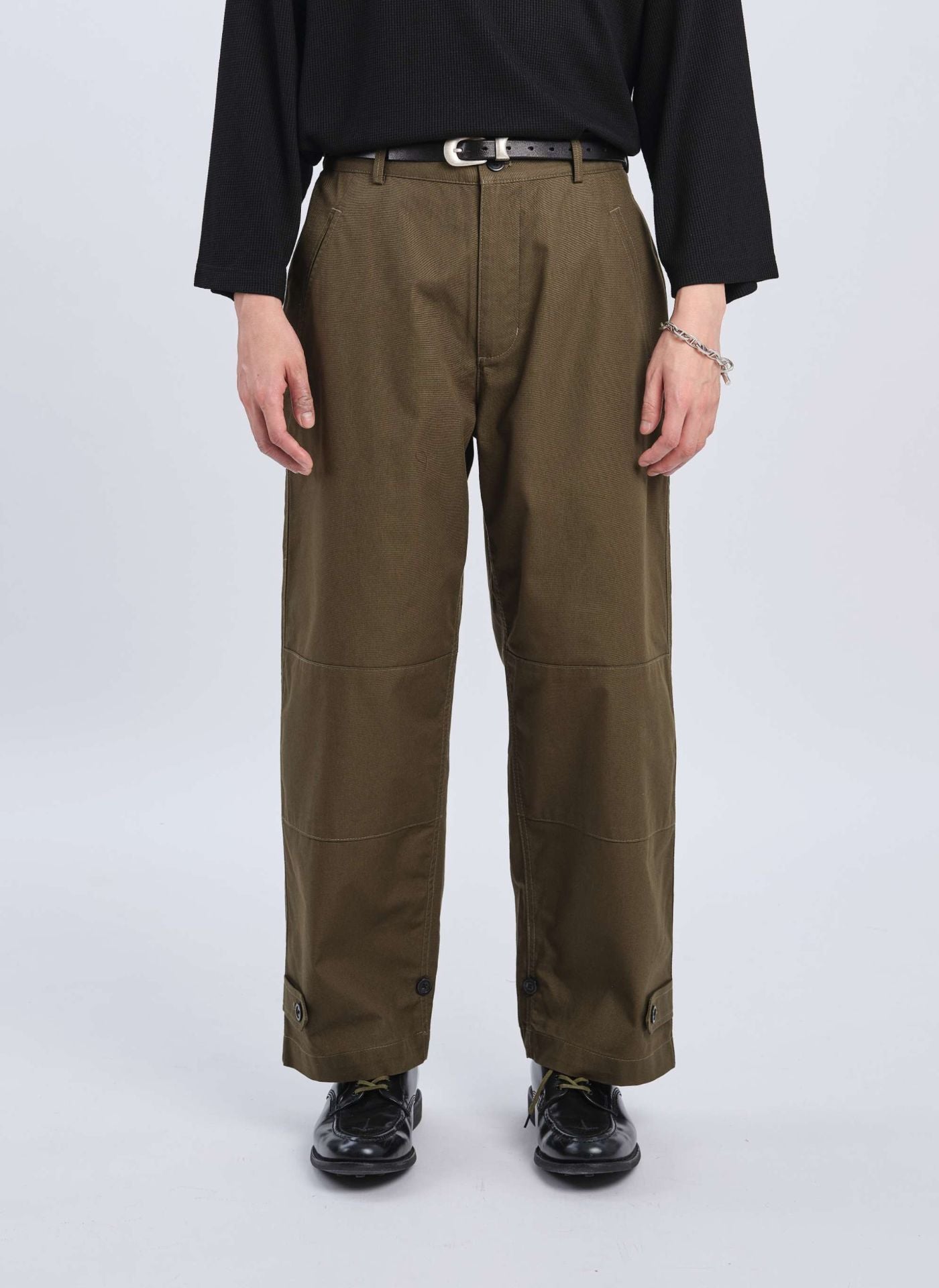 Durable Cordura Canvas M47 Military Tactical Pants for Men - Outdoor Hiking, Camping & Workwear