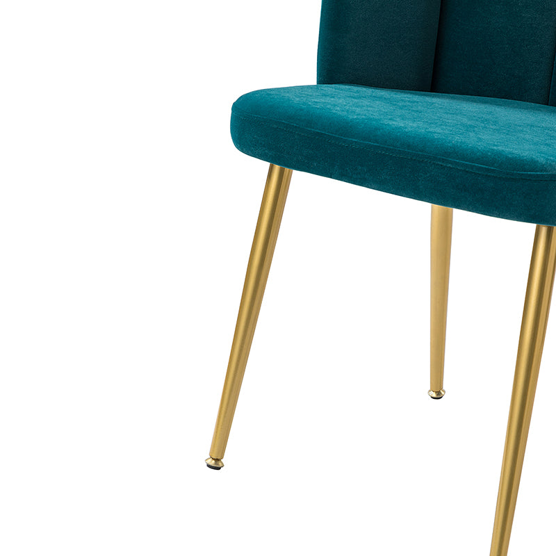 Elodia Side Chair - Modern Accent Chair for Dining Room, Living Room & Office - Sturdy Wooden Frame with Upholstered Seat - Perfect for Home Decor & Small Spaces
