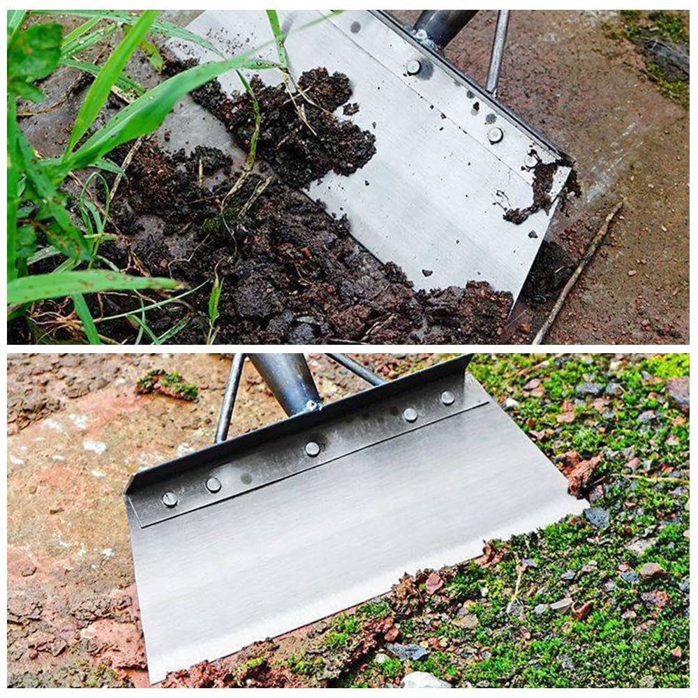 2024 Heavy Duty Multifunctional Garden Cleaning Shovel - 20CM Outdoor Weeding, Digging & Lawn Edging Tool for Farm, Yard & Garden Maintenance | Perfect for Landscaping, Planting & Weed Removal